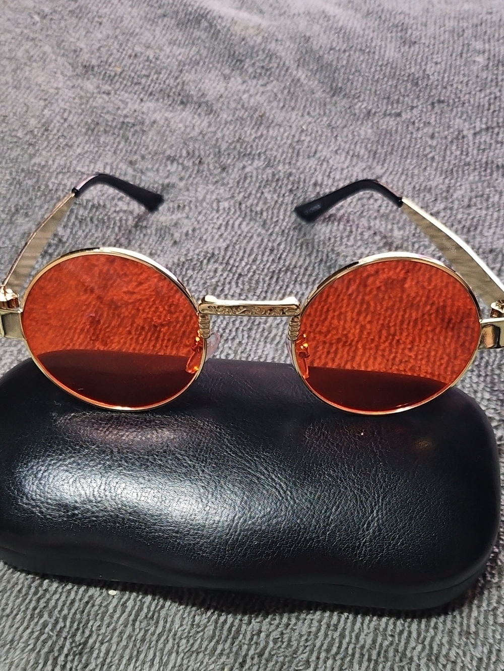 Vintage Steampunk Round Sunglasses Unisex